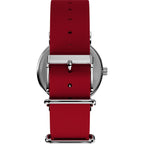 TW2Y31200 Reloj Timex Weekender Snoopy de caballero pulsera de tela Peanuts - Tela Rojo