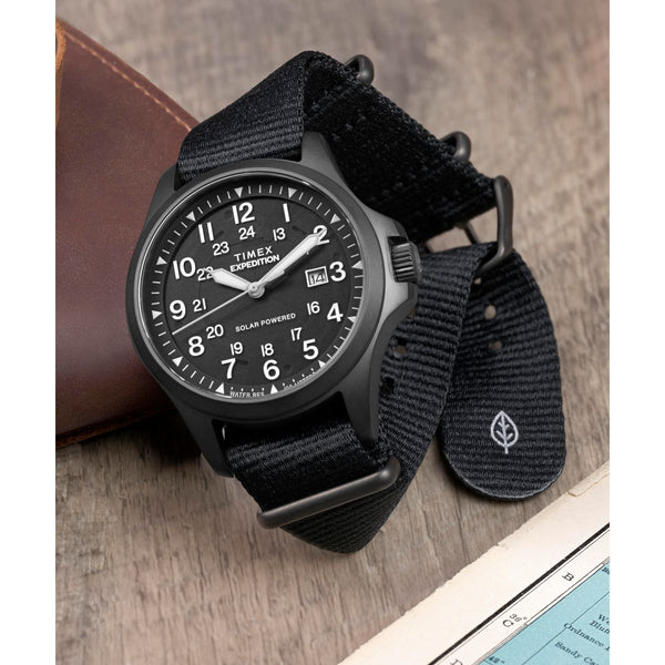 TW2Y31800 Reloj Timex Expedition de hombre correa de tela - Tela Negro