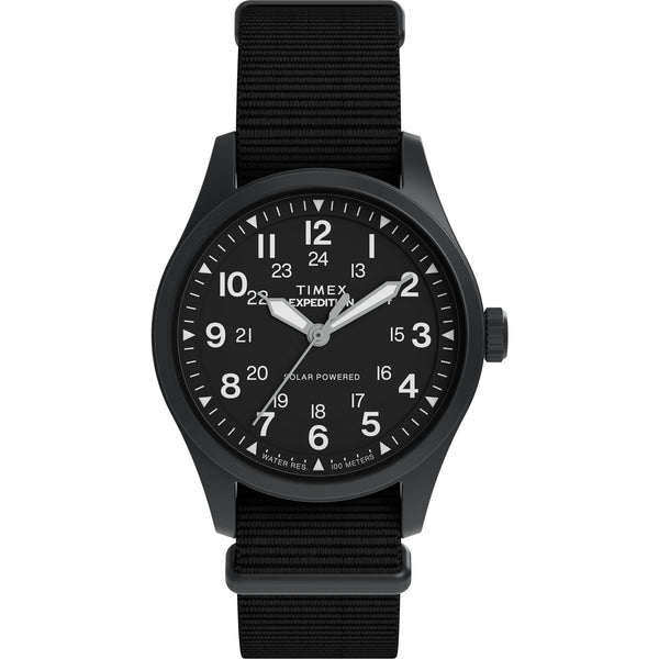 TW2Y31900 Reloj Timex Expedition solar de caballero correa de tela negra
