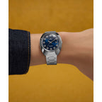 TW2Y33100 Reloj Timex Q 1972 de hombre correa de metal - Acero Inoxidable Plateado