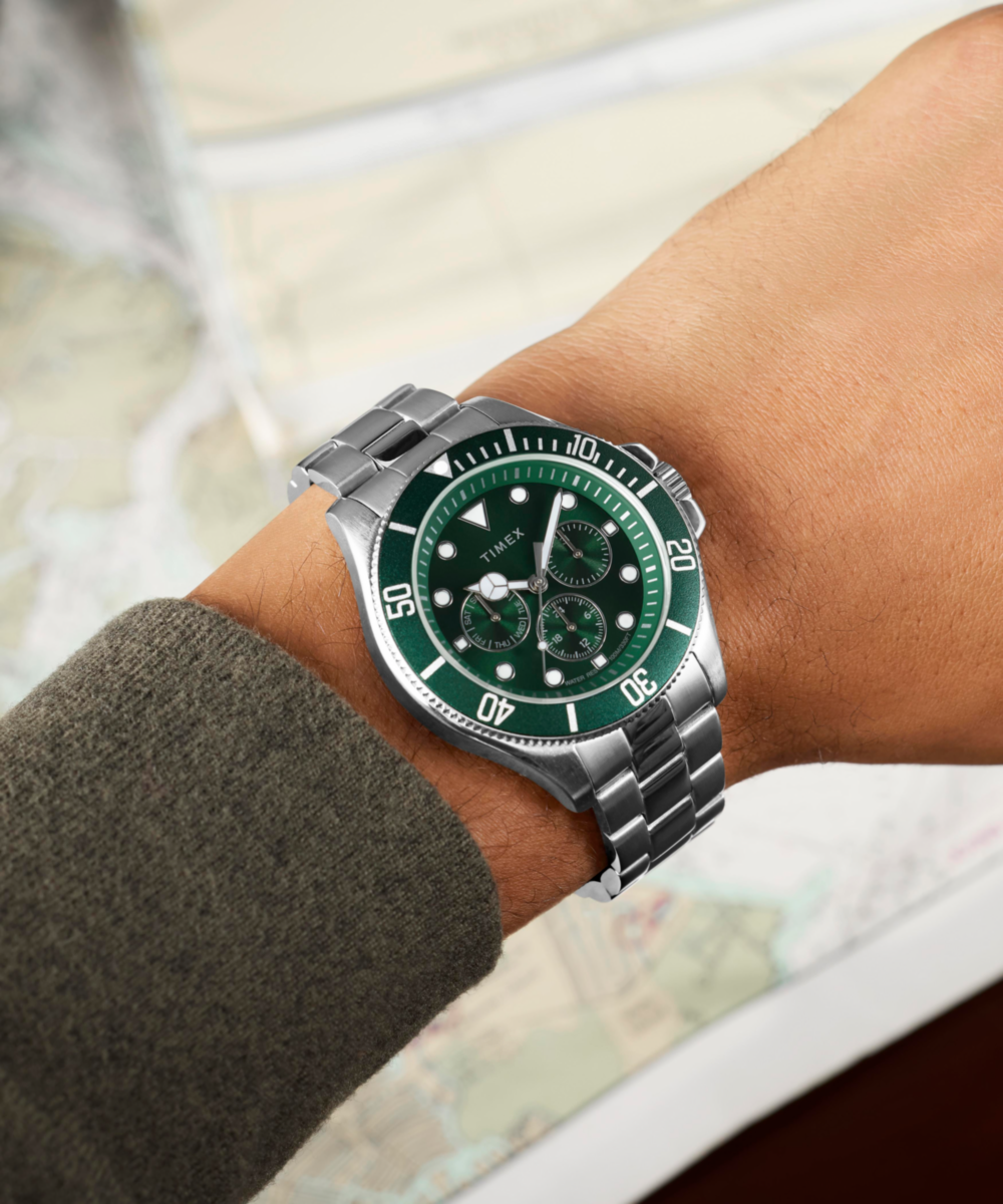 TW2Y33200 Reloj Timex Harborside Coast Hombre Correa Acero