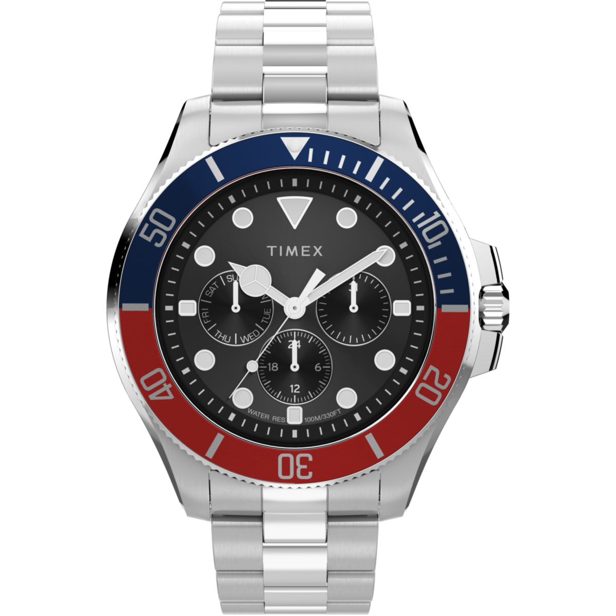 TW2Y33300 Reloj Timex Harborside Coast Hombre Acero Bisel