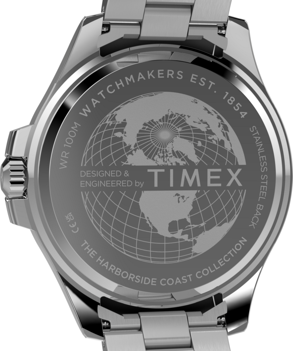 TW2Y33300 Reloj Timex Harborside Coast Hombre Acero Bisel