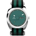 TW2Y34700 Reloj Timex Q Enigma de caballero banda de tela - Tela Bicolor