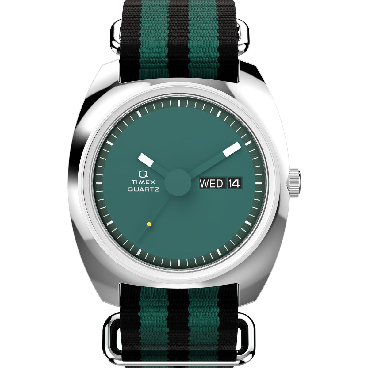 TW2Y34700 Reloj Timex Q Enigma de caballero banda de tela - Tela Bicolor