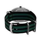 TW2Y34700 Reloj Timex Q Enigma de caballero banda de tela - Tela Bicolor