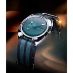TW2Y34700 Reloj Timex Q Enigma de caballero banda de tela - Tela Bicolor