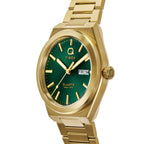 TW2Y35100 Reloj Timex Q de hombre correa de metal - Acero Inoxidable Dorado