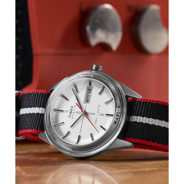 TW2Y37300 Reloj Timex Marlin Jet correa de tela - Tela Bicolor