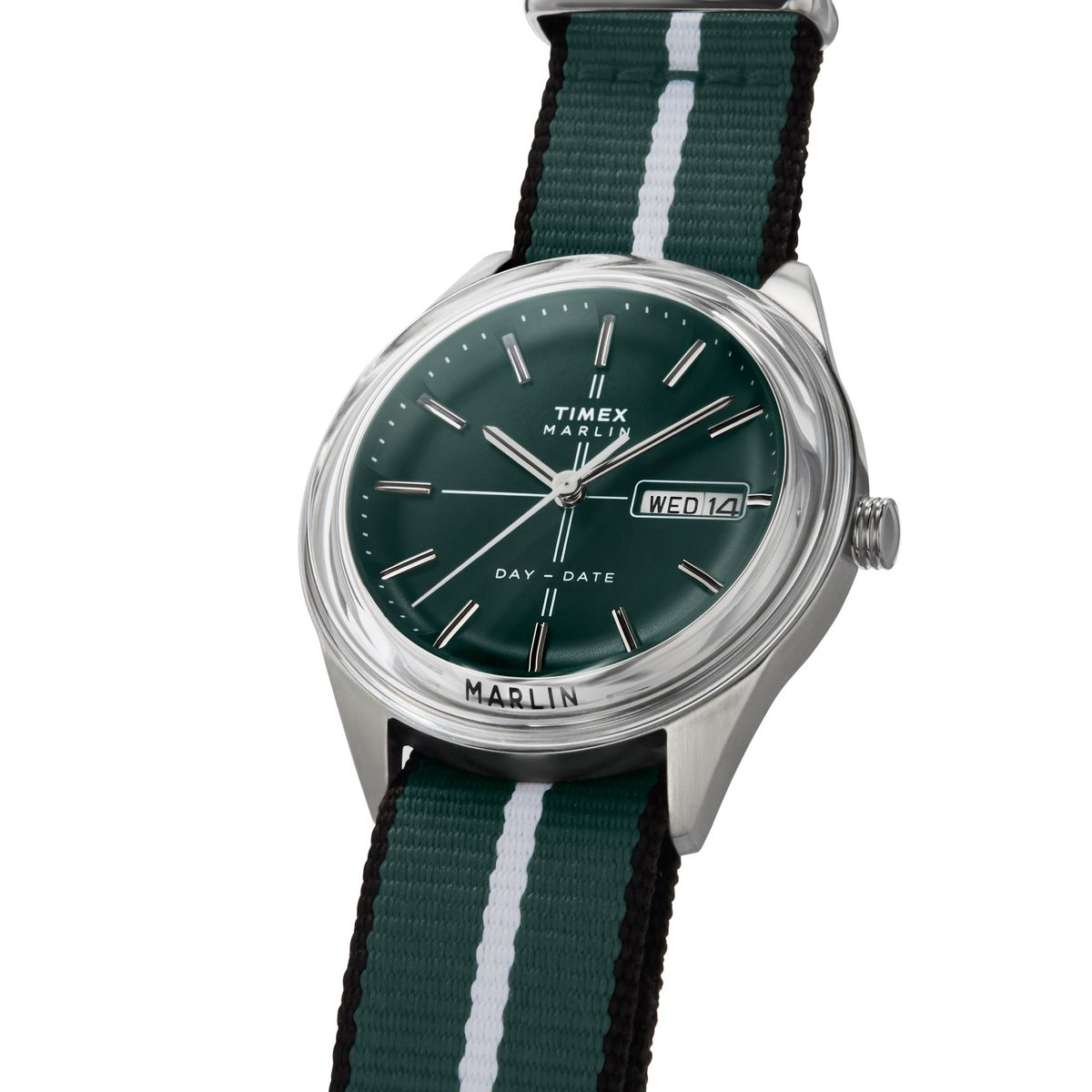 TW2Y37500 Reloj Timex Marlin Jet de hombre correa de tela - Tela Verde
