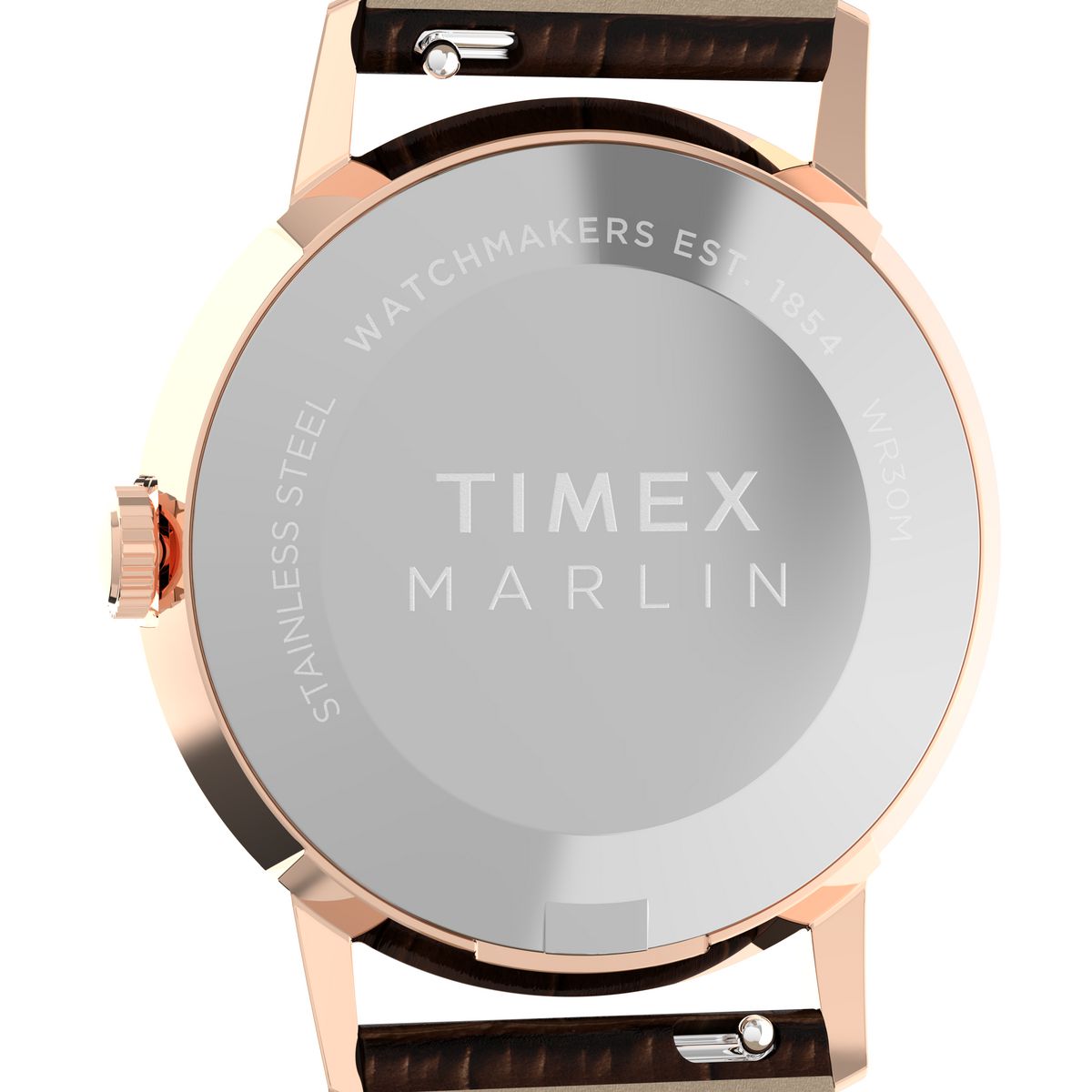 TW2Y37700 Reloj Timex Marlin unisex correa de piel - Cuero Marrón