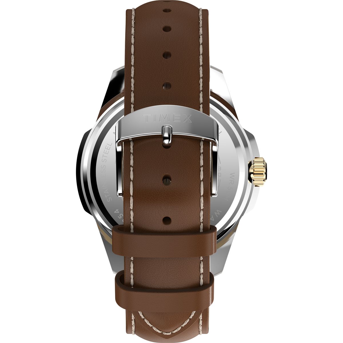 TW2Y38100 Reloj Timex Essex de hombre correa de cuero - Cuero Marrón
