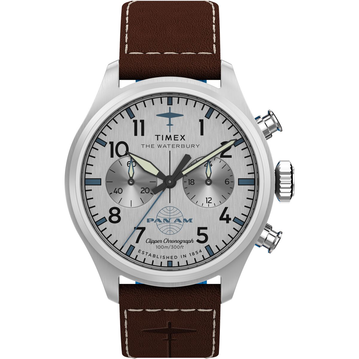 TW2Y38700 Reloj Timex Waterbury Pan Am de hombre correa de tela