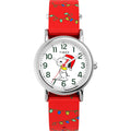 TW2Y39500 Reloj Timex X Peanuts de dama correa de tela - Tela Rojo