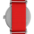 TW2Y39500 Reloj Timex X Peanuts de dama correa de tela - Tela Rojo