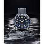 TW2Y40300 Reloj Timex Deepwater Meridian de hombre correa de caucho - Resina Azul