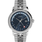 TW2Y47600 Reloj Timex Marlin GMT Hombre Correa Acero Azul
