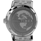 TW2Y47600 Reloj Timex Marlin GMT Hombre Correa Acero Azul