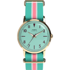 TW2Y49700 Reloj Timex Marlin Mujer Correa Tela Menta