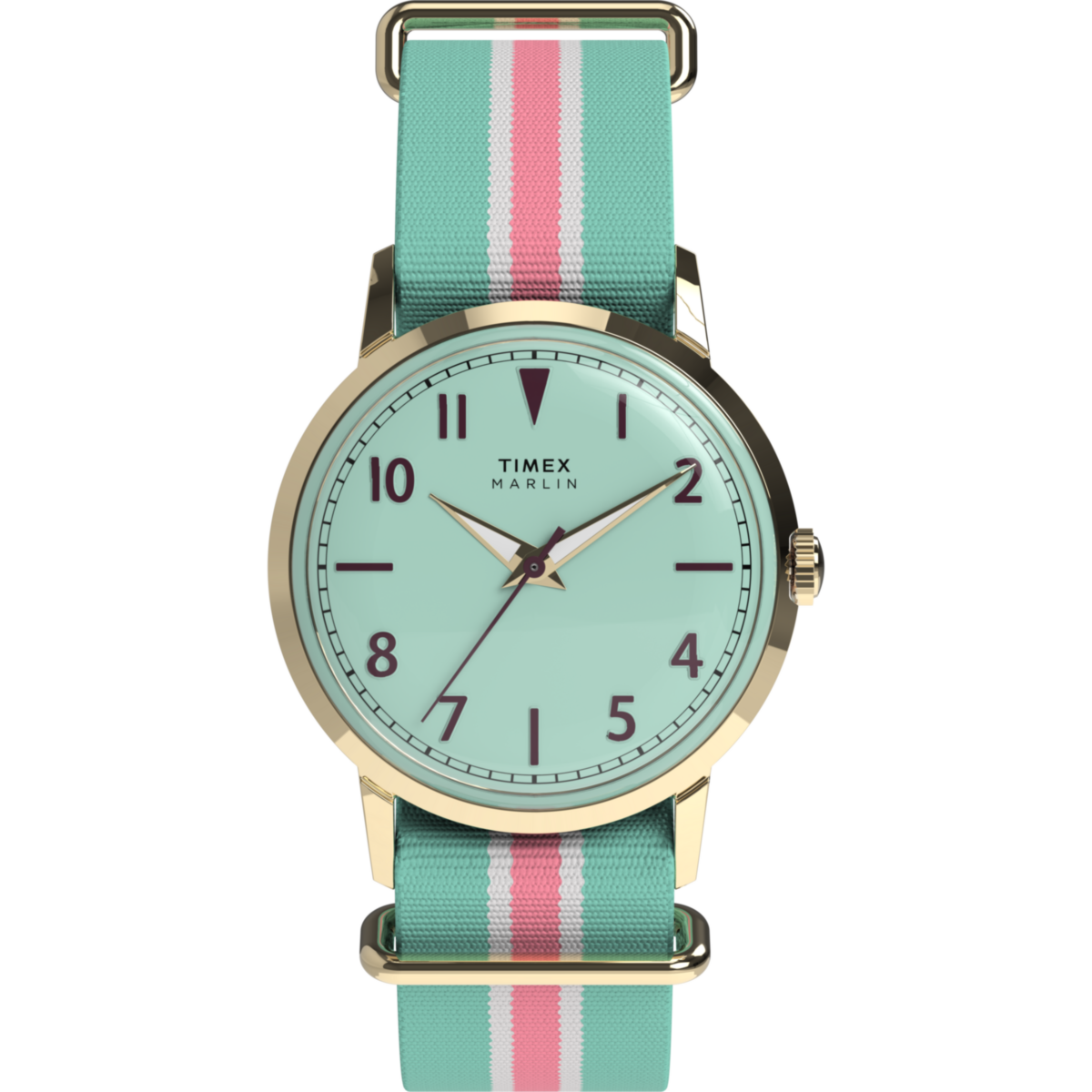 TW2Y49700 Reloj Timex Marlin Mujer Correa Tela Menta