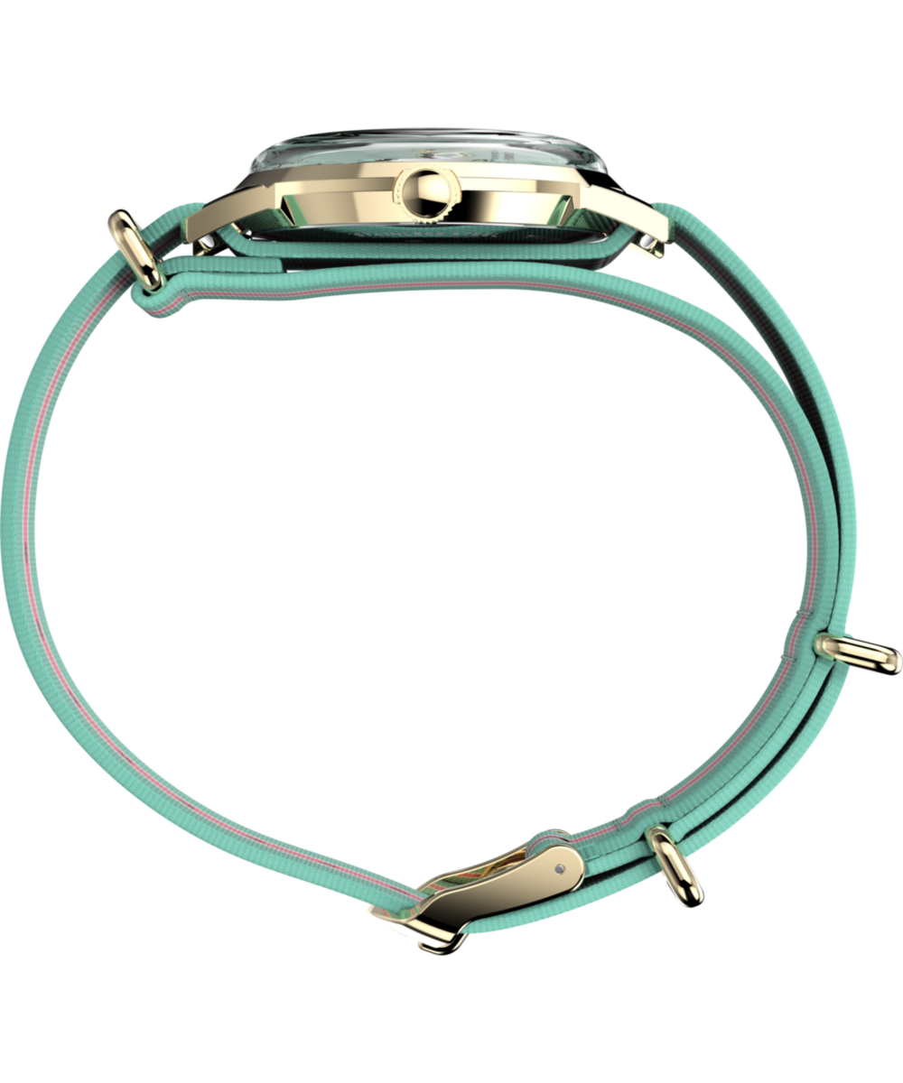 TW2Y49700 Reloj Timex Marlin Mujer Correa Tela Menta