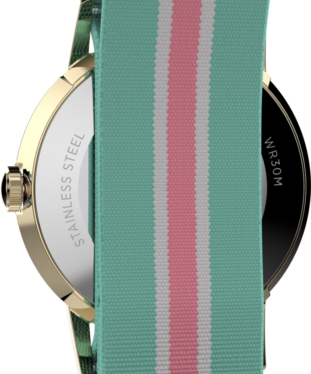 TW2Y49700 Reloj Timex Marlin Mujer Correa Tela Menta