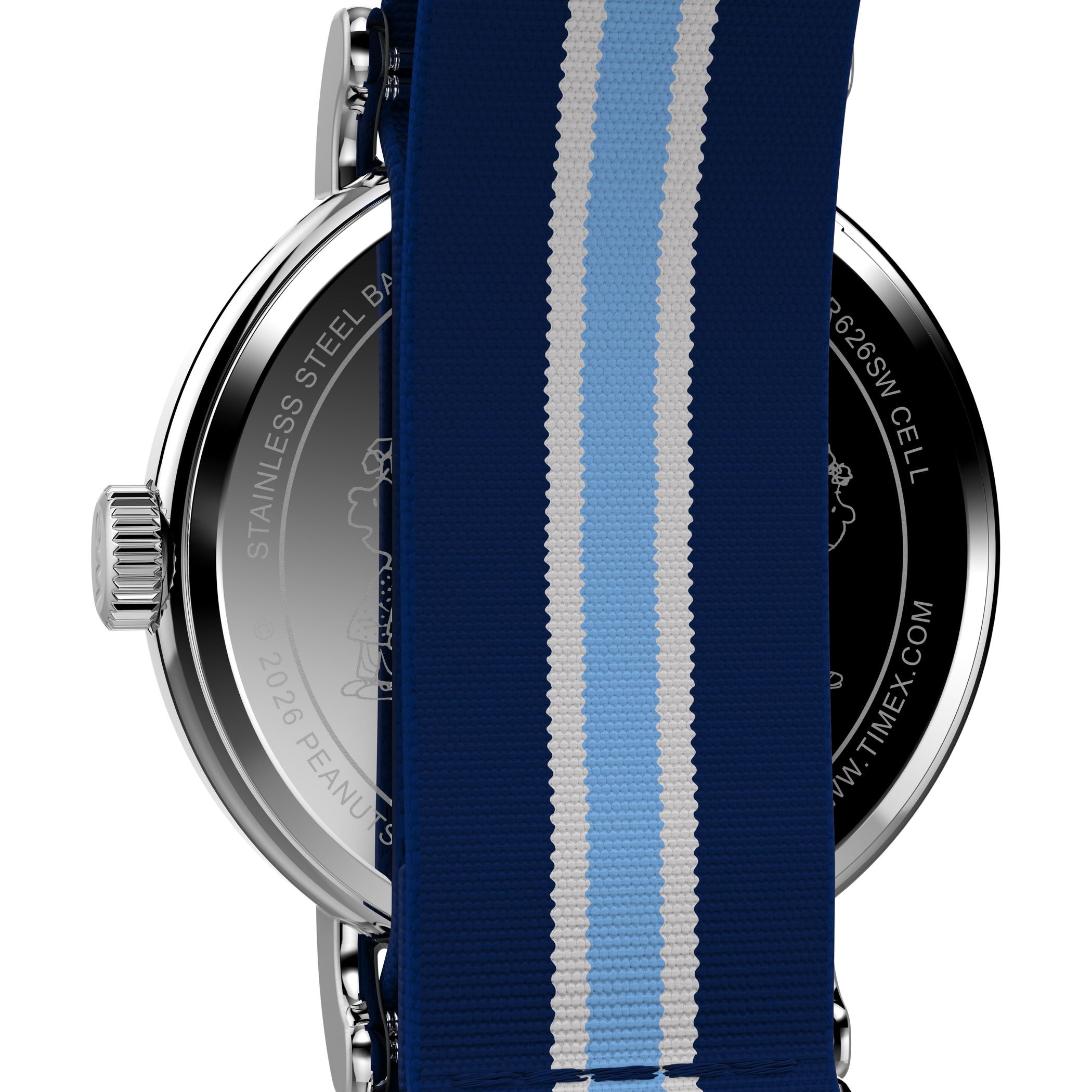 TW2Y50600 Reloj Timex Weekender Snoopy Unisex Correa Tela