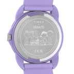 TW2Y51200 Reloj Timex Snoopy Infantil Resina Lila