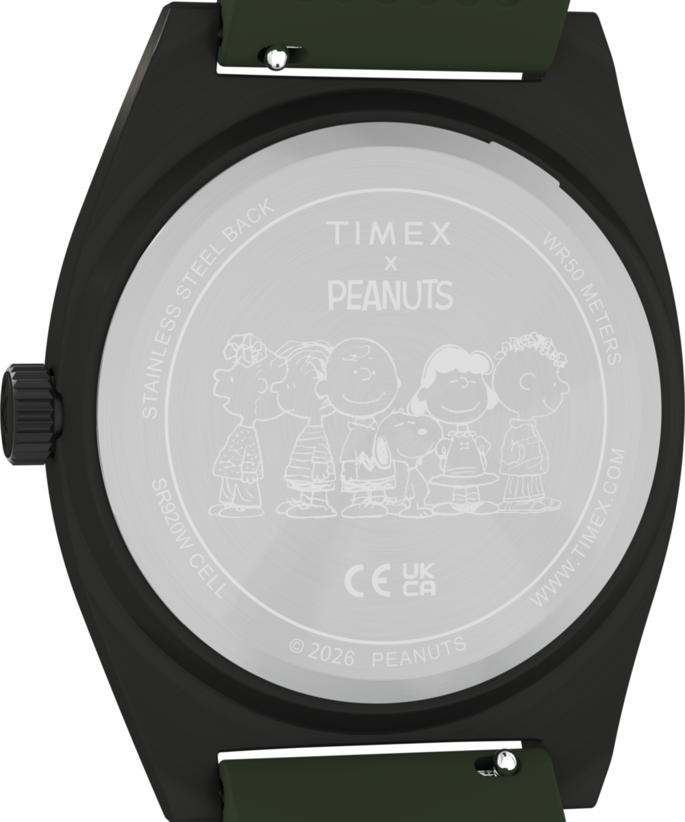 TW2Y52500 Reloj Timex Expedition Snoopy Hombre Verde Caucho