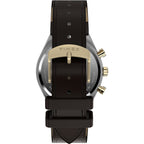 TW2Y56000 Reloj Timex Q Continental Hombre Cuero Marrón