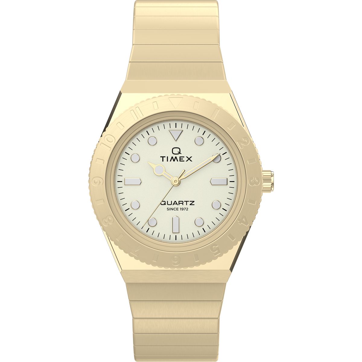 TW2Y57500 Reloj Timex Standard Q Mini Mujer Metal Dorado