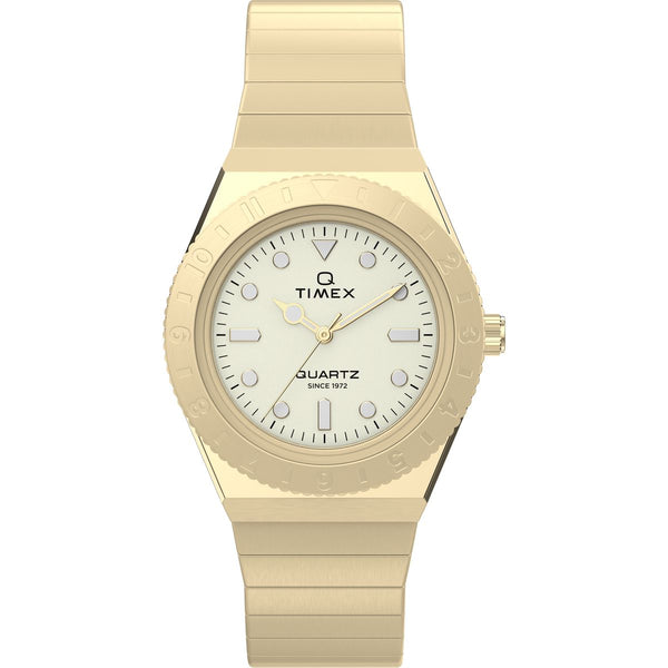 TW2Y57500 Reloj Timex Standard Q Mini Mujer Metal Dorado