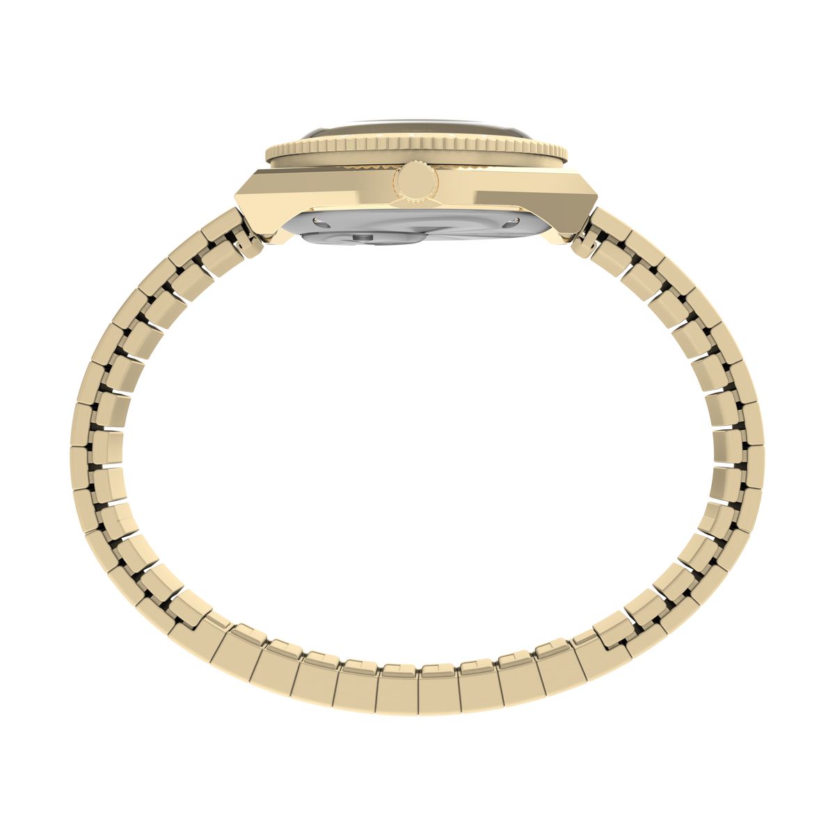 TW2Y57500 Reloj Timex Standard Q Mini Mujer Metal Dorado