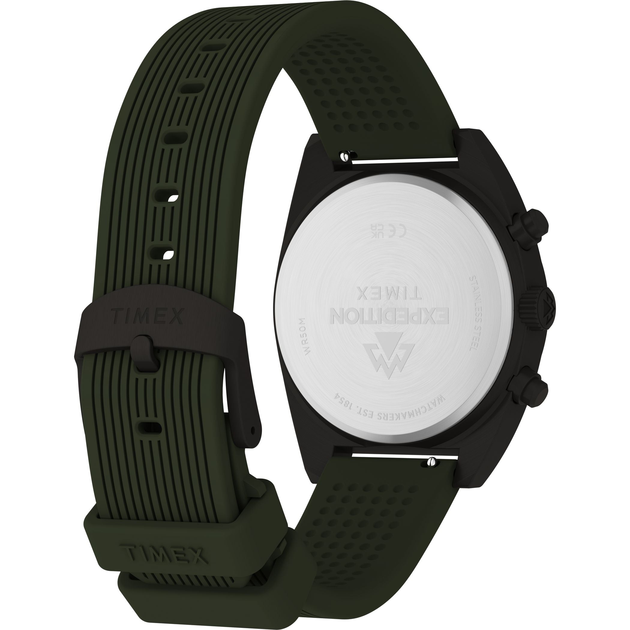 TW2Y61100 Reloj Timex Expedition Hombre Caucho Verde