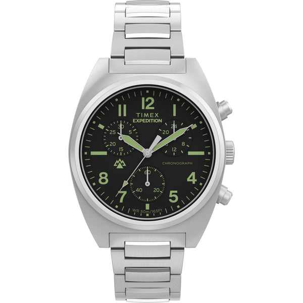 TW2Y61200 Reloj Timex Expedition Hombre Acero Esfera Negra
