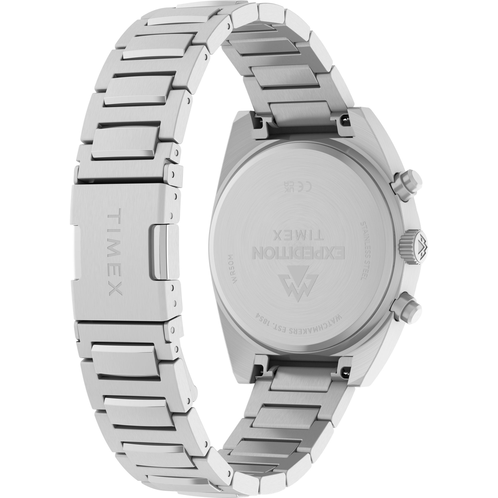TW2Y61200 Reloj Timex Expedition Hombre Acero Esfera Negra