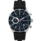 TW2Y62300 Reloj Timex Ridgefield Hombre Correa Caucho Azul