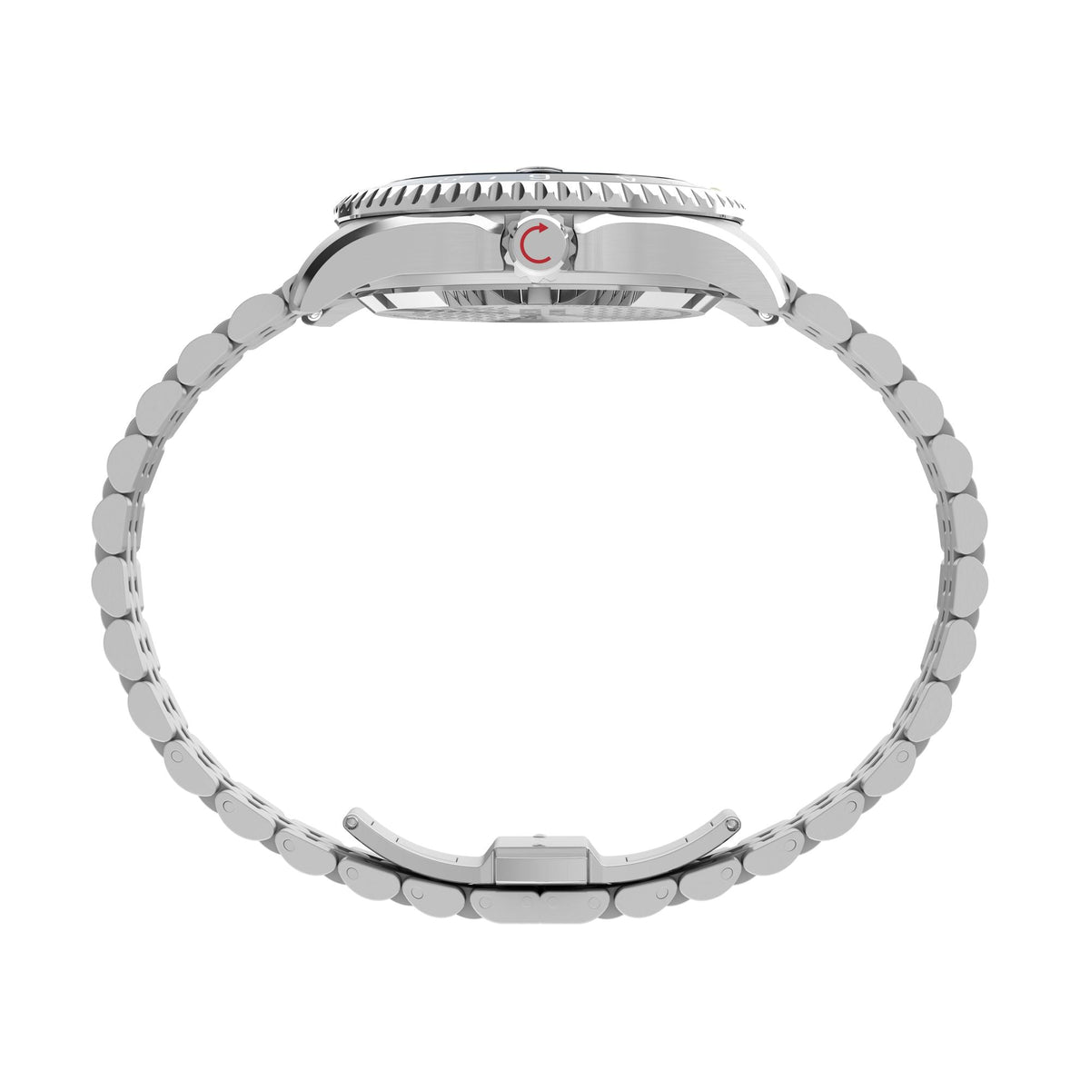 TW2Y64000 Reloj Timex Deepwater Meridian de caballero correa de metal plateado