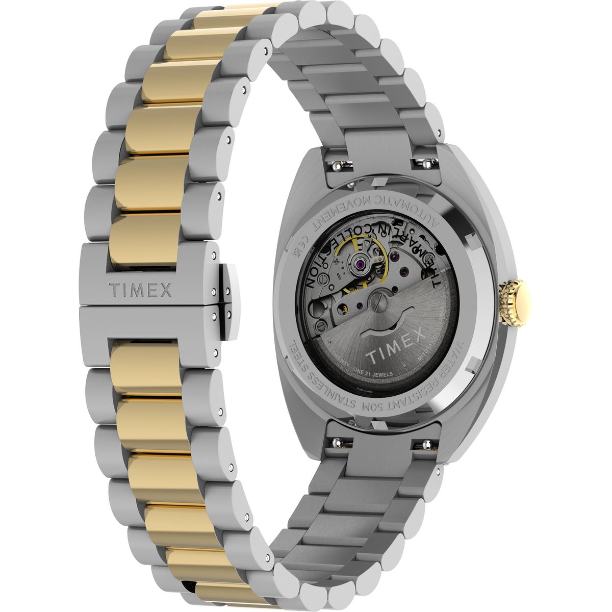 TW2Y65100 Reloj Timex Marlin Hombre Acero Bicolor Esfera