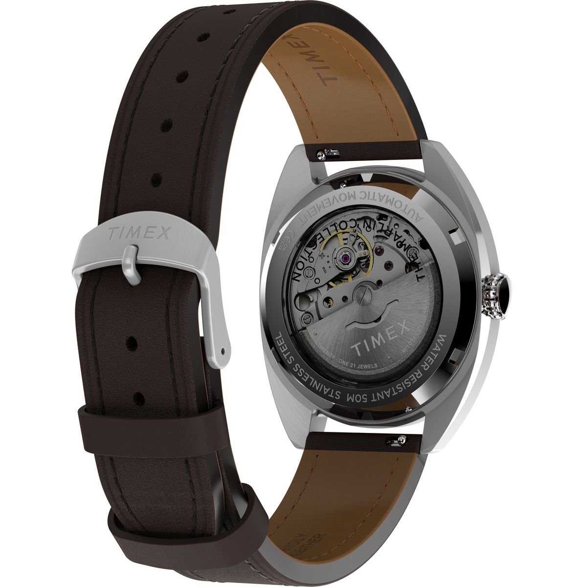 TW2Y65200 Reloj Timex Marlin Hombre Correa Cuero Marrón