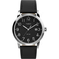 TW2Y67400 Reloj Timex Main Street de hombre correa de cuero 38 mm - Cuero Negro