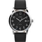 TW2Y67400 Reloj Timex Main Street de hombre correa de cuero 38 mm - Cuero Negro
