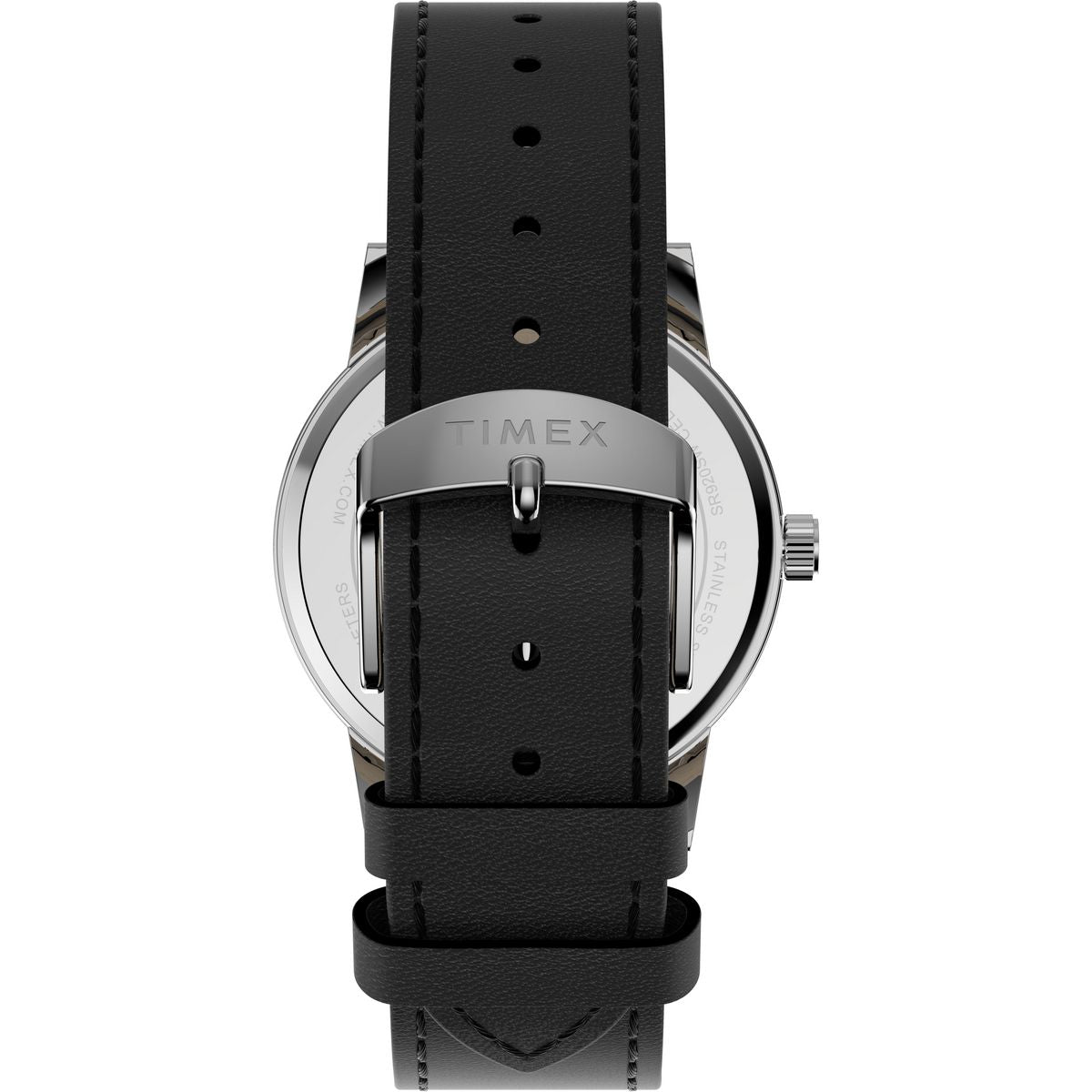 TW2Y67400 Reloj Timex Main Street de hombre correa de cuero 38 mm - Cuero Negro