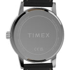 TW2Y67400 Reloj Timex Main Street de hombre correa de cuero 38 mm - Cuero Negro