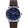TW2Y67500 Reloj Timex Main Street de caballero pulsera de cuero - Cuero Marrón