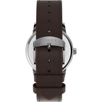 TW2Y67500 Reloj Timex Main Street de caballero pulsera de cuero - Cuero Marrón