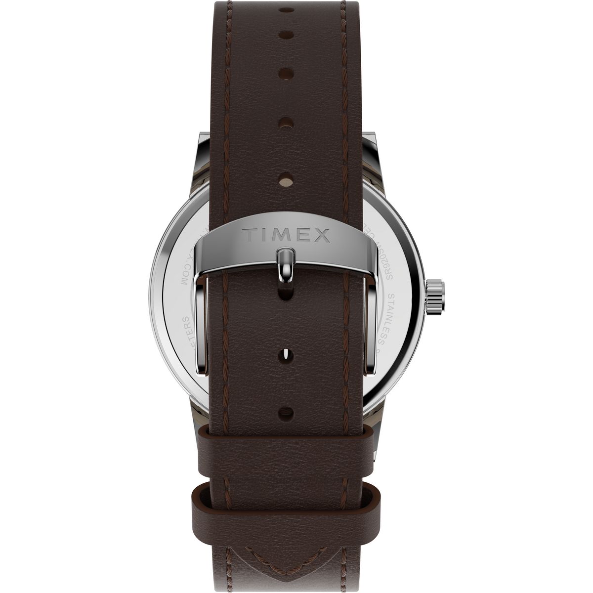 TW2Y67500 Reloj Timex Main Street de caballero pulsera de cuero - Cuero Marrón
