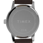 TW2Y67500 Reloj Timex Main Street de caballero pulsera de cuero - Cuero Marrón