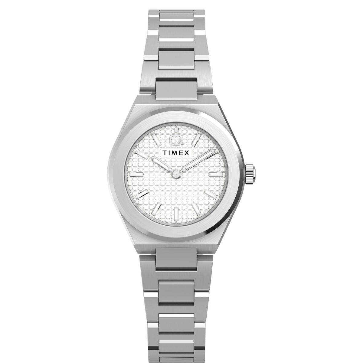 TW2Y68500 Reloj Timex Standard Q Mini Mujer Correa Acero Plateado