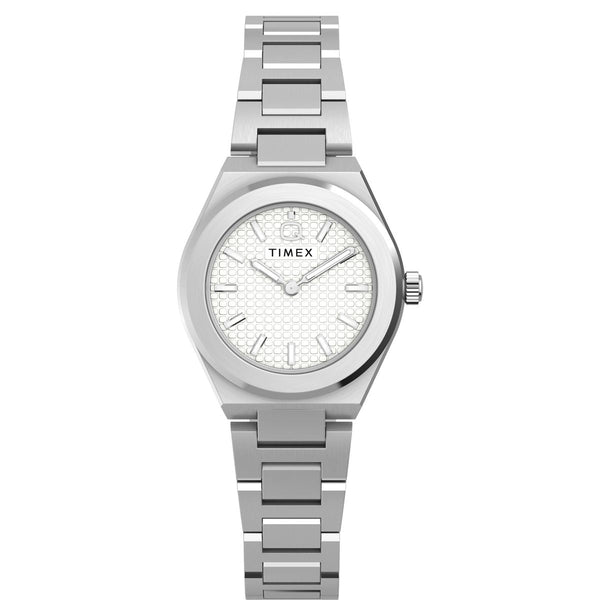 TW2Y68500 Reloj Timex Standard Q Mini Mujer Correa Acero Plateado